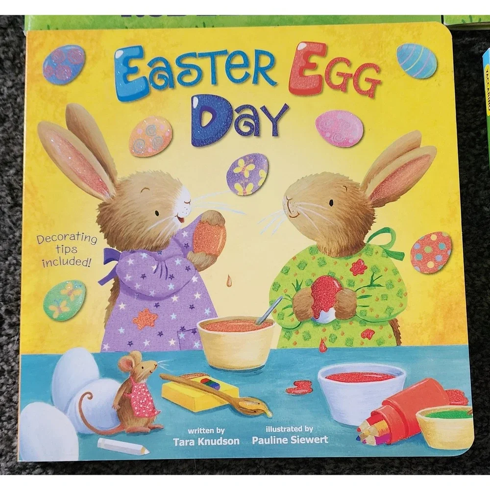 Disney Harper Easter Board Books Lot 11 Minnie Mouse Story of Easter EXC